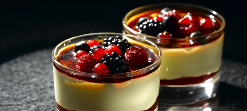 Crema ai frutti di bosco